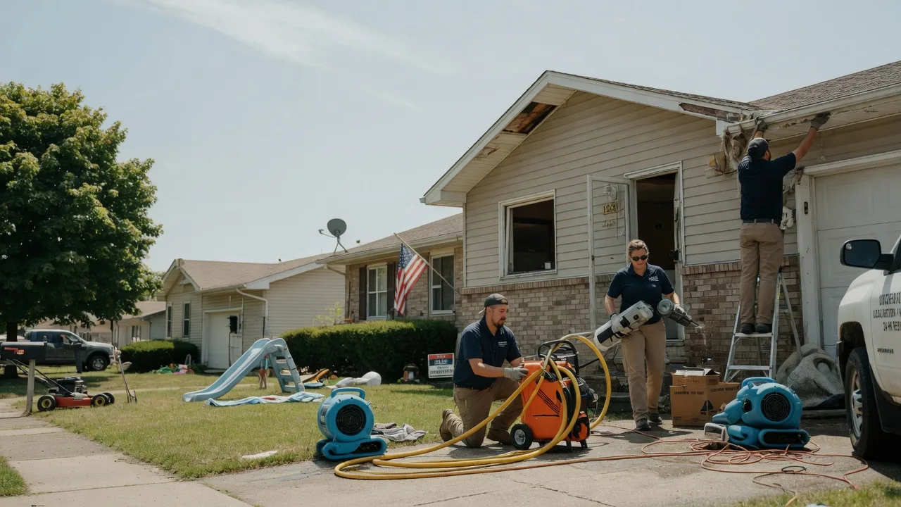 Water Damage Restoration in Newhall, IA near me